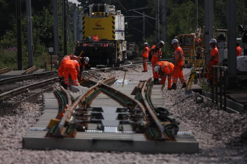 West Coast main line reopens after nine-day project