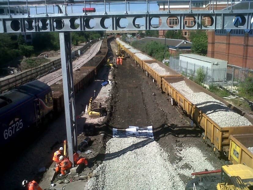 Rebuilding Nottinghams Railway: Significant Progress Made in First Seven Days