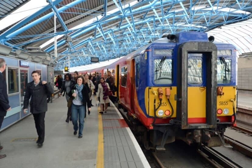 First-passenger-train-arrives-on-Platform-20-at-Waterloo