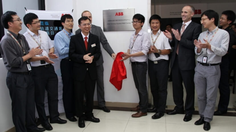 ABB Launches First Railway System at R&D Center in China