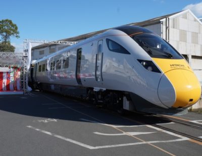 Hitachi Unveils Train for the UK Intercity Express Programme