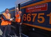 GB Railfreight Celebrates Relationship with Hitachi Rail Europe by Naming Class 66 Locomotive