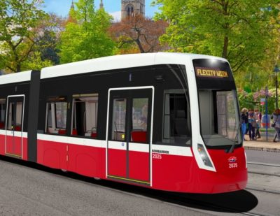 Bombardier Wins Contract for 156 Trams from Wiener Linien