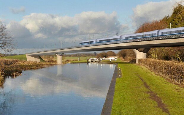 HS2 train