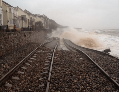 Exeter to Penzance Line Closed