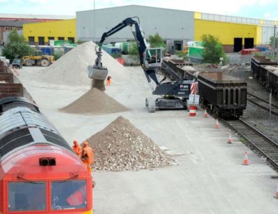 DB Cargo UK Open Pop Up Rail Depot