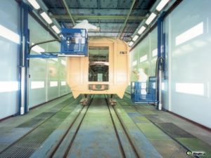 Wall-Man ® Train Painting – Belgium