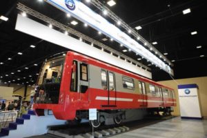 Transmashholding Unveil St. Petersburg Metro Train Design