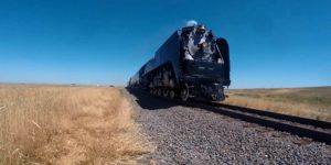 Union Pacific No. 844 Steam Locomotive on Exhibition Tour