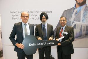 Bombardier Delivers First Vehicle for Delhi Metro Order