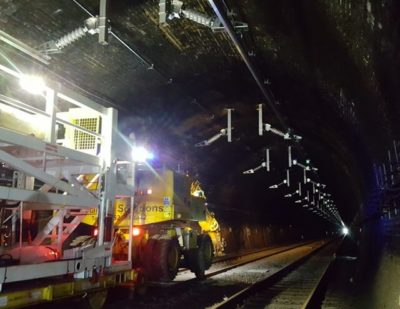 Video: Severn Tunnel Electrification Upgrade Work