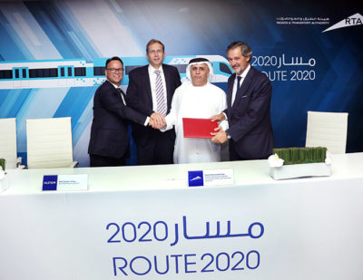 Alstom-led Consortium Signs Contract for the Extension of Dubai’s Red Metro Line