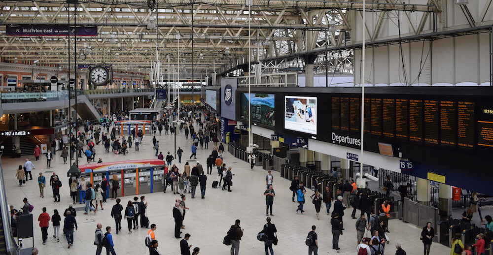 London Waterloo Train Station