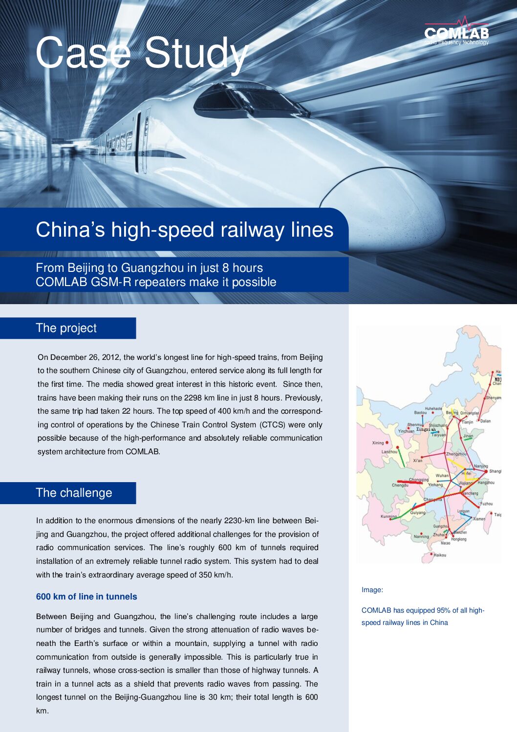Case Study: China’s High-Speed Lines