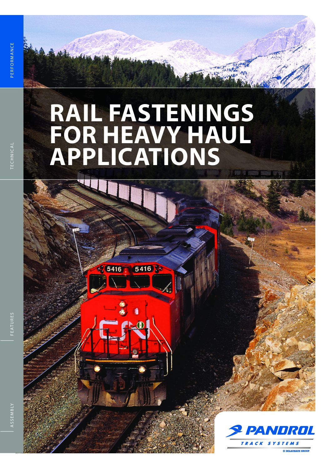 Brochure Outlining the Achievements of Pandrol in the Heavy Haul Market