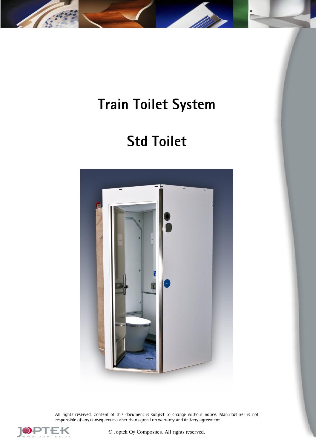 Train Toilet System