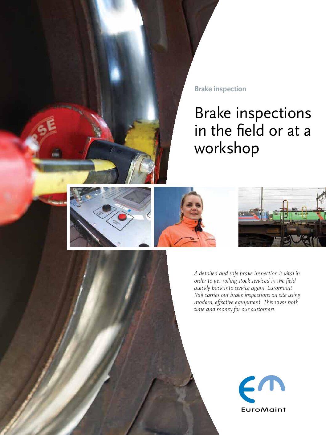 Train Brake Inspections in the Field or at a Workshop