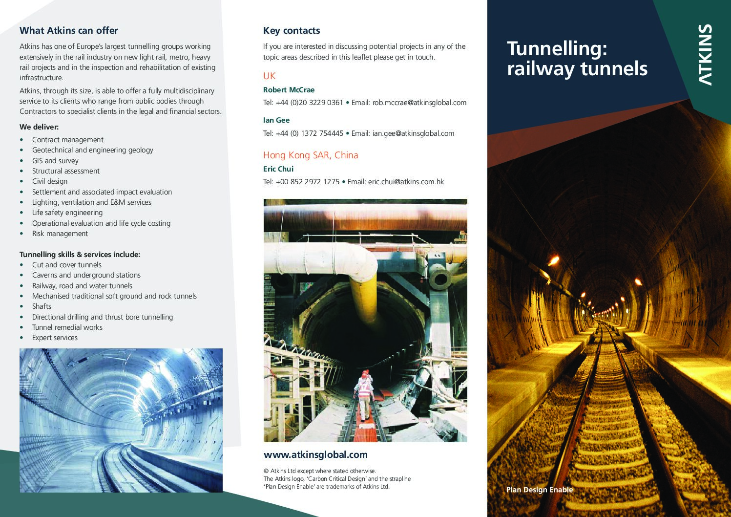 Tunnelling: Railway Tunnels