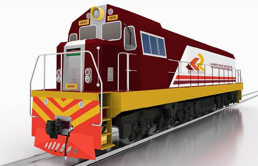 Kenya Railways Shunting Locomotive