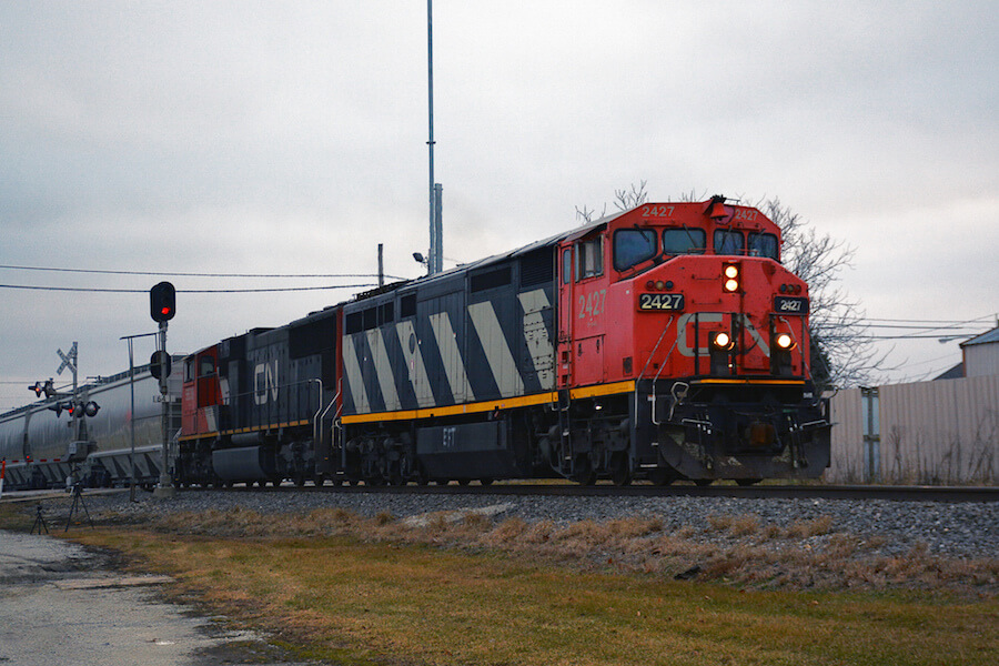 CN fuel tank train