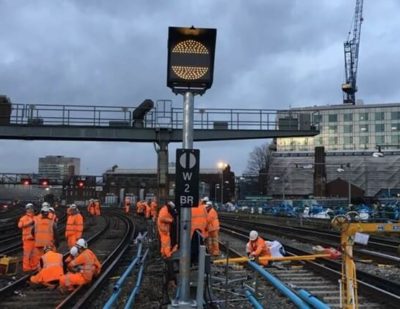 Network Rail Completes £4.5m Railway Upgrades Over Christmas