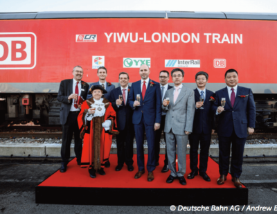 First Freight Train from China Arrives in London