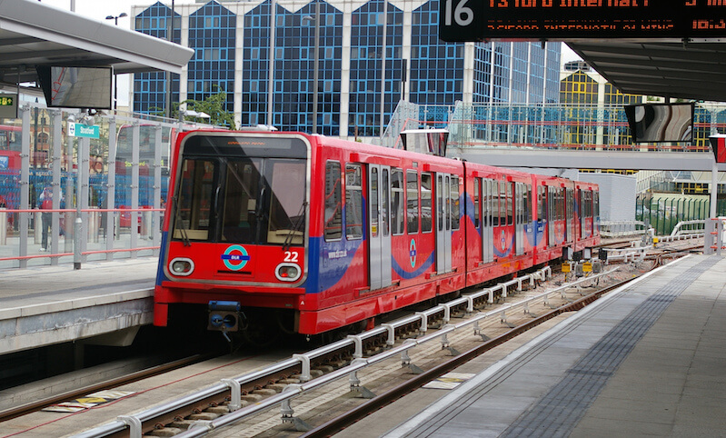 Docklands Light Railway Train