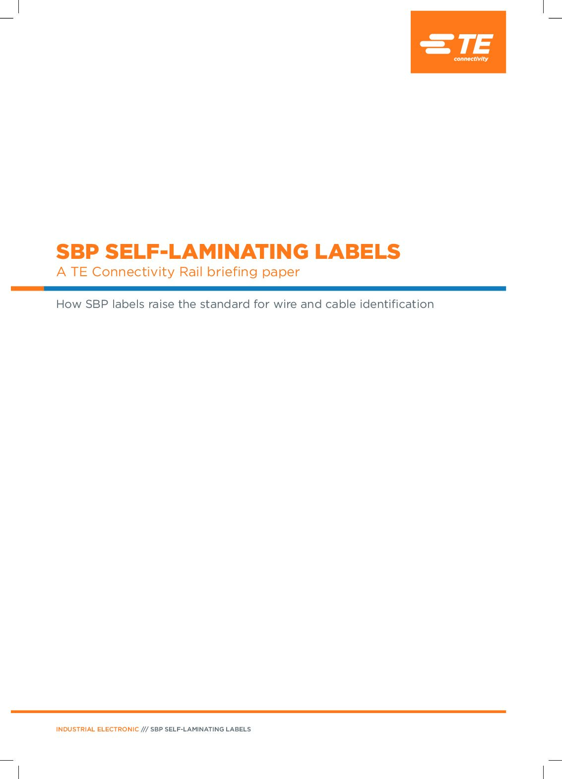 SBP Self-Laminating Labels