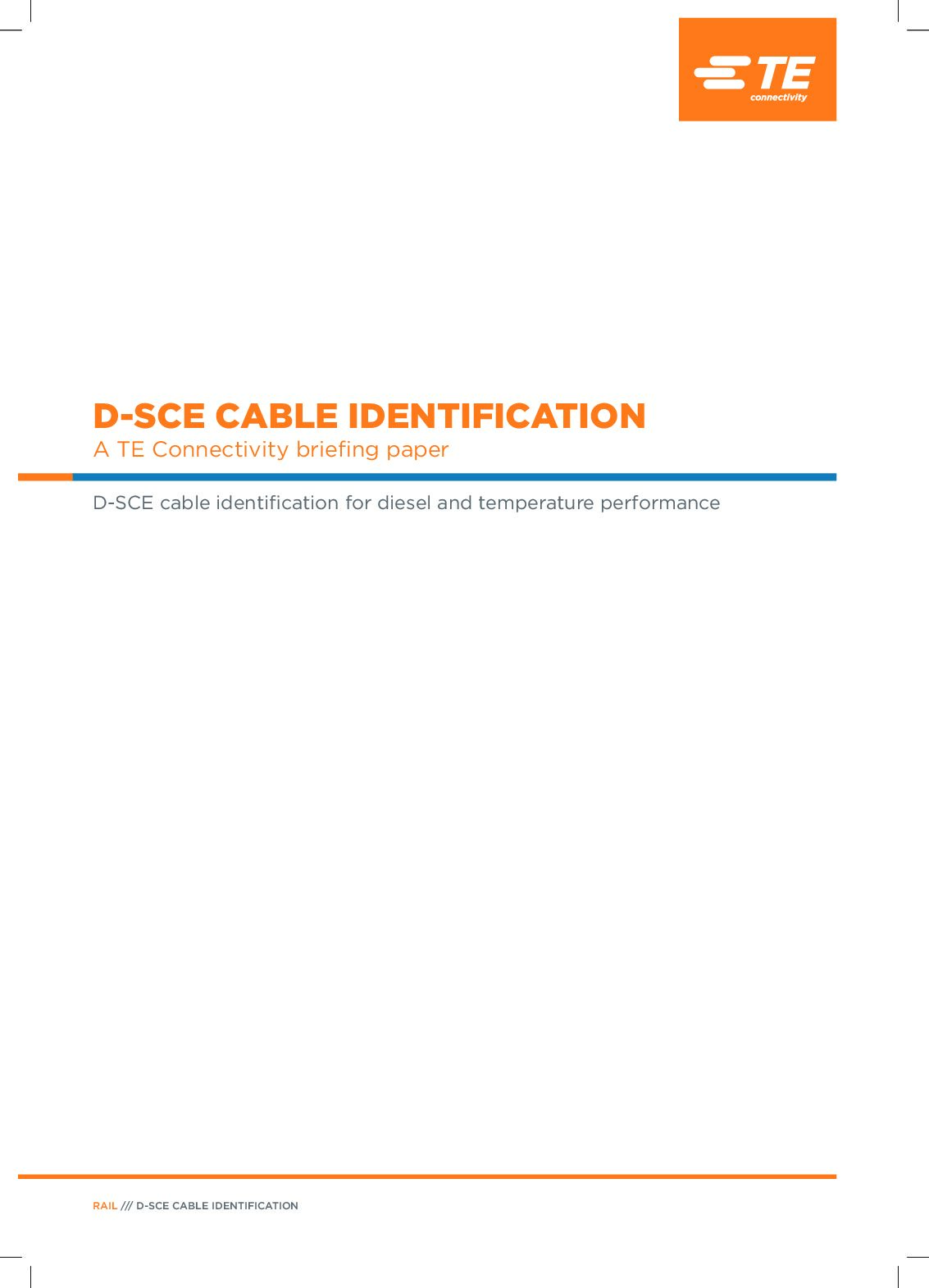 D-SCE Cable Identification