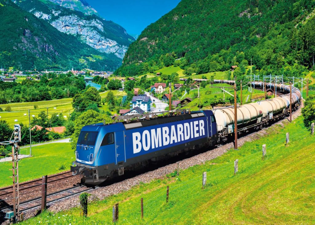 Bombardier Locomotive Platform