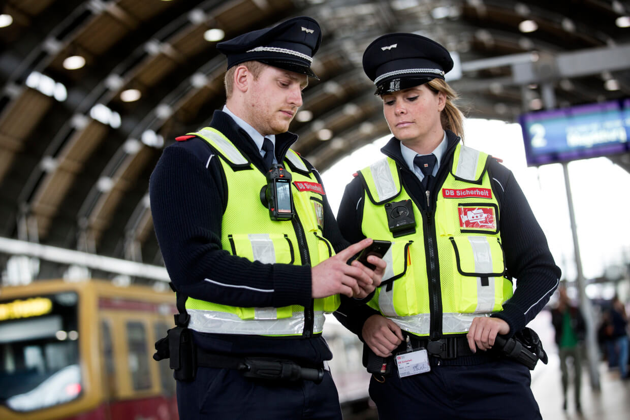 DB body cams make rail workers and passengers safer