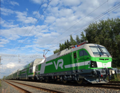 First Vectron Locomotives Enter Service in Finland