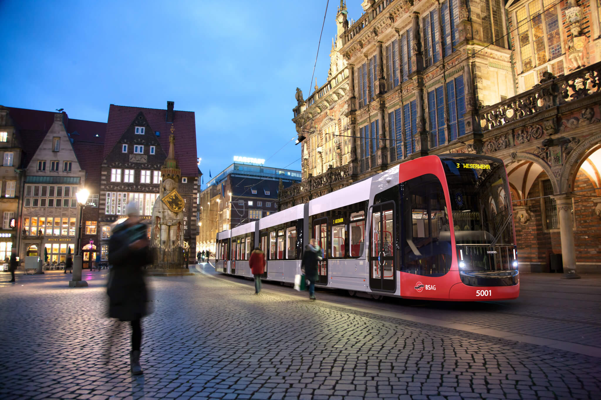 Germany Bremen Orders New Tram Fleet from Siemens