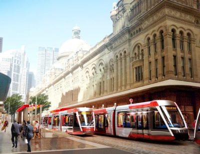 World’s First Citadis X05 Light Rail Vehicle Delivered to Sydney