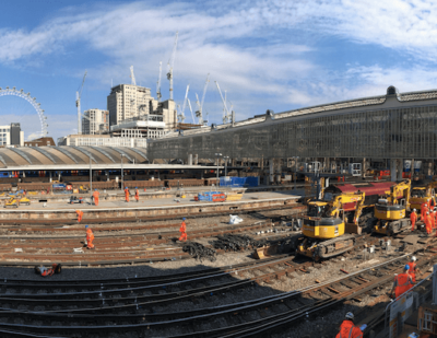 Major Improvement Works Get Under Way at London Waterloo