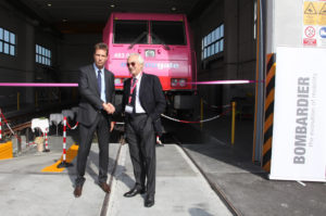 Bombardier Transportation Opens New Rail Maintenance Depot in Italy