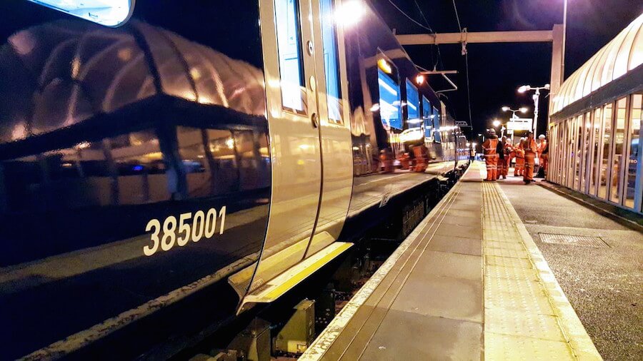 Edinburgh to Glasgow electrification