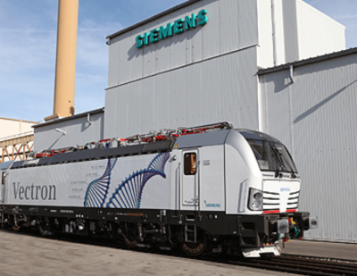 Siemens Multisystem Vectron Locomotive Certified for the Netherlands