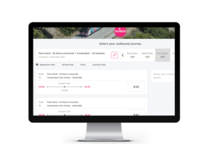 Sqills OUIBUS Train Booking System