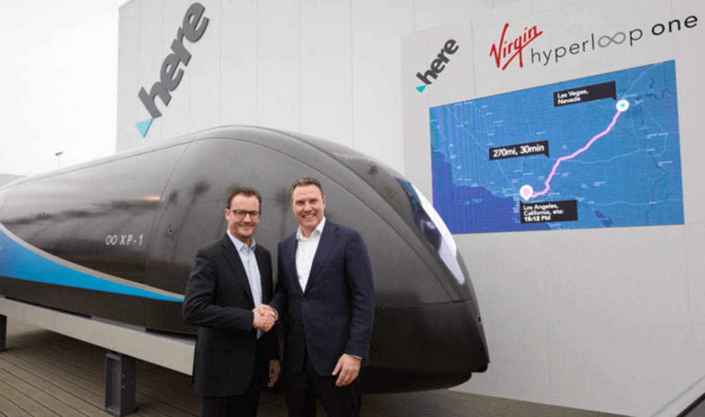 Virgin Hyperloop One Pod