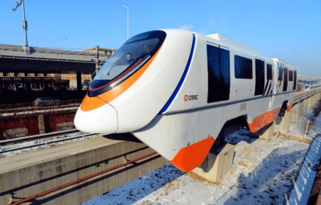 Driverless Monorail Trains