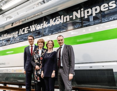 DB Opens its First Carbon-Neutral Depot for ICE Trains in Cologne