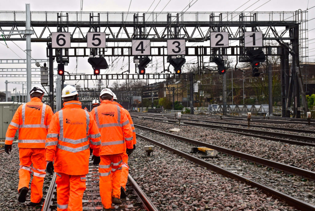 Carillion's Network Rail contracts