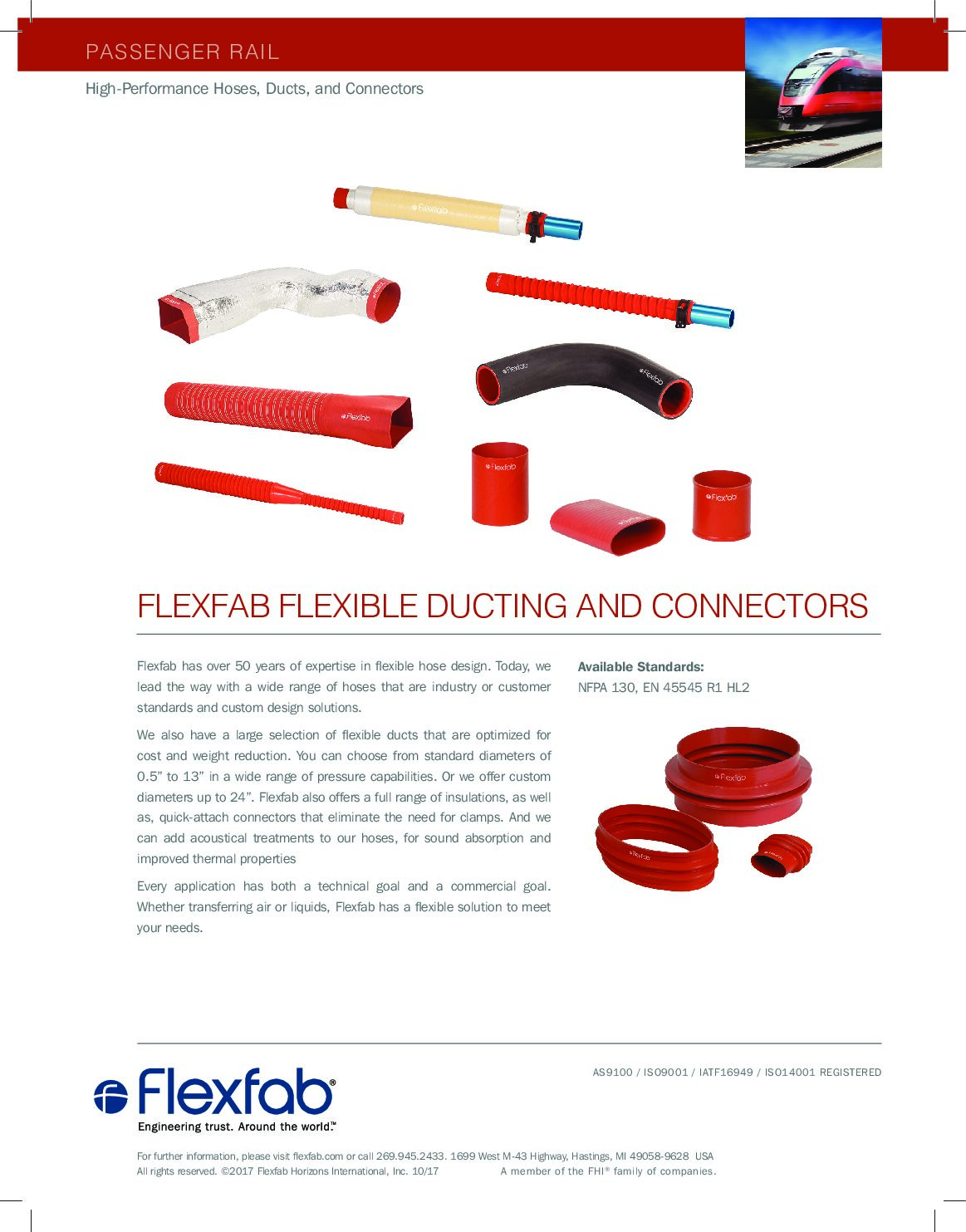 Flexible Ducting and Connectors