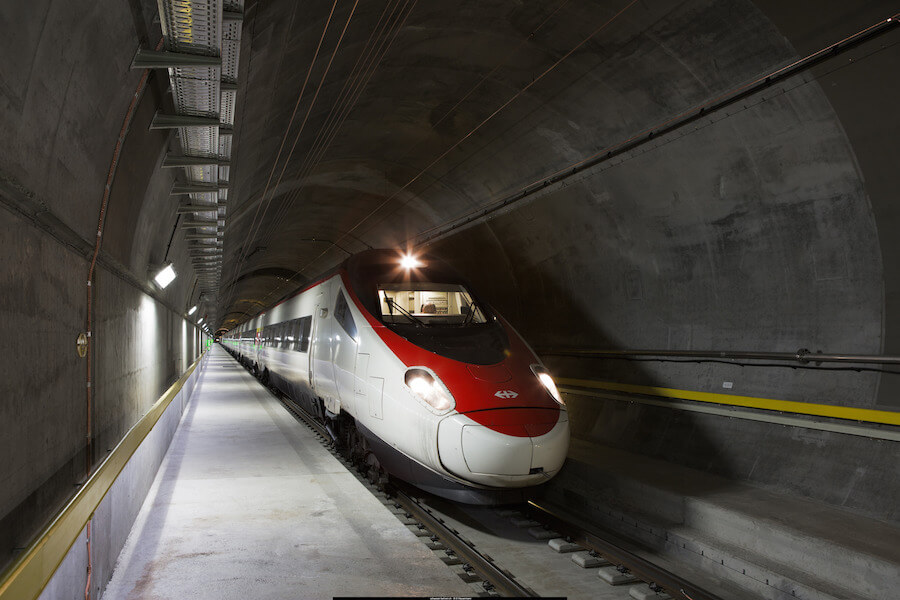 Gotthard Base Tunnel Train