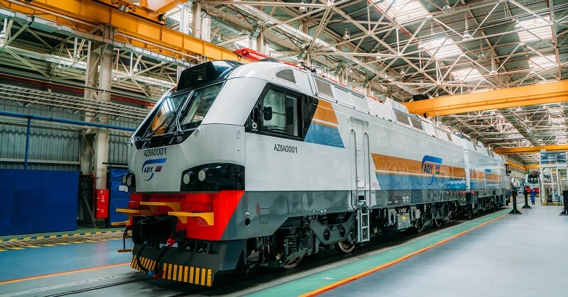 Freight Locomotive for Azerbaijan Railways to run in Kazakhstan