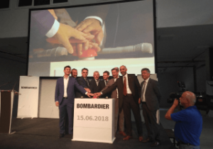 New Bombardier Assembly Hall Opens in Saxony, Germany