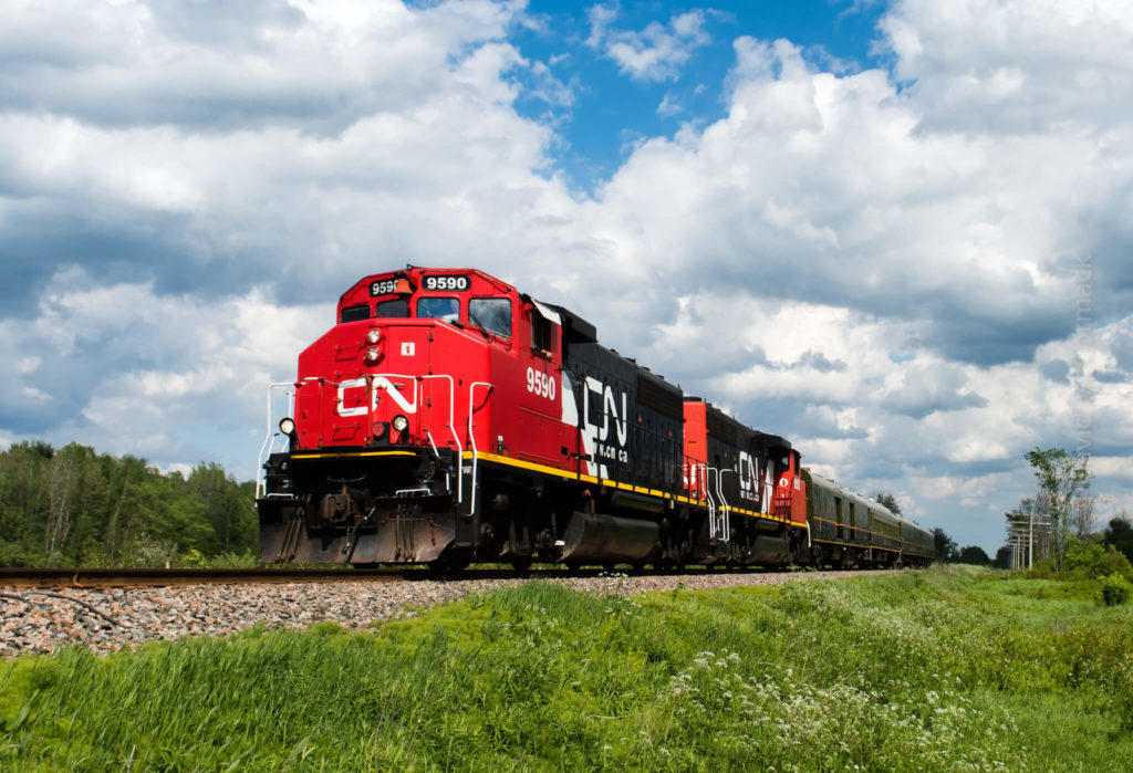 Canadian National Freight Train