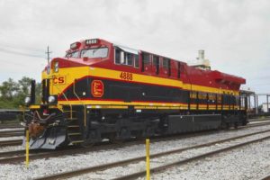 Kansas City Southern-GE locomotive