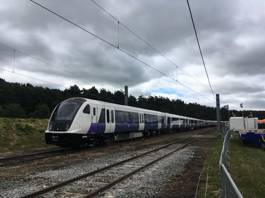 Bombardier train for Elizabeth Line